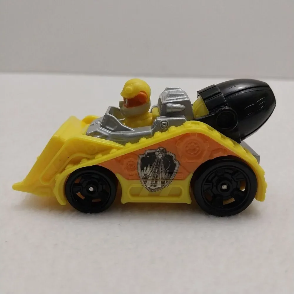 PAW Patrol True Metal Diecast Cars Lot Rubble Bulldozer Chase Race Car Toy #E66